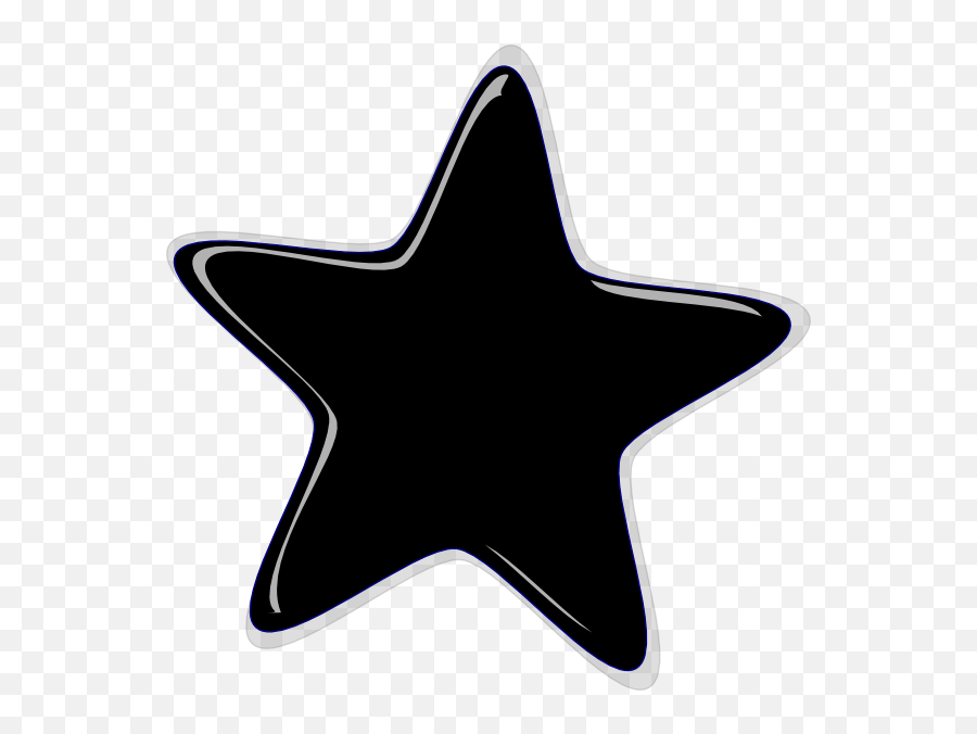 Picture Freeuse Download Black Stars Clipart - Black Clipart Star Black Clipart Emoji,Stars Clipart Black And White