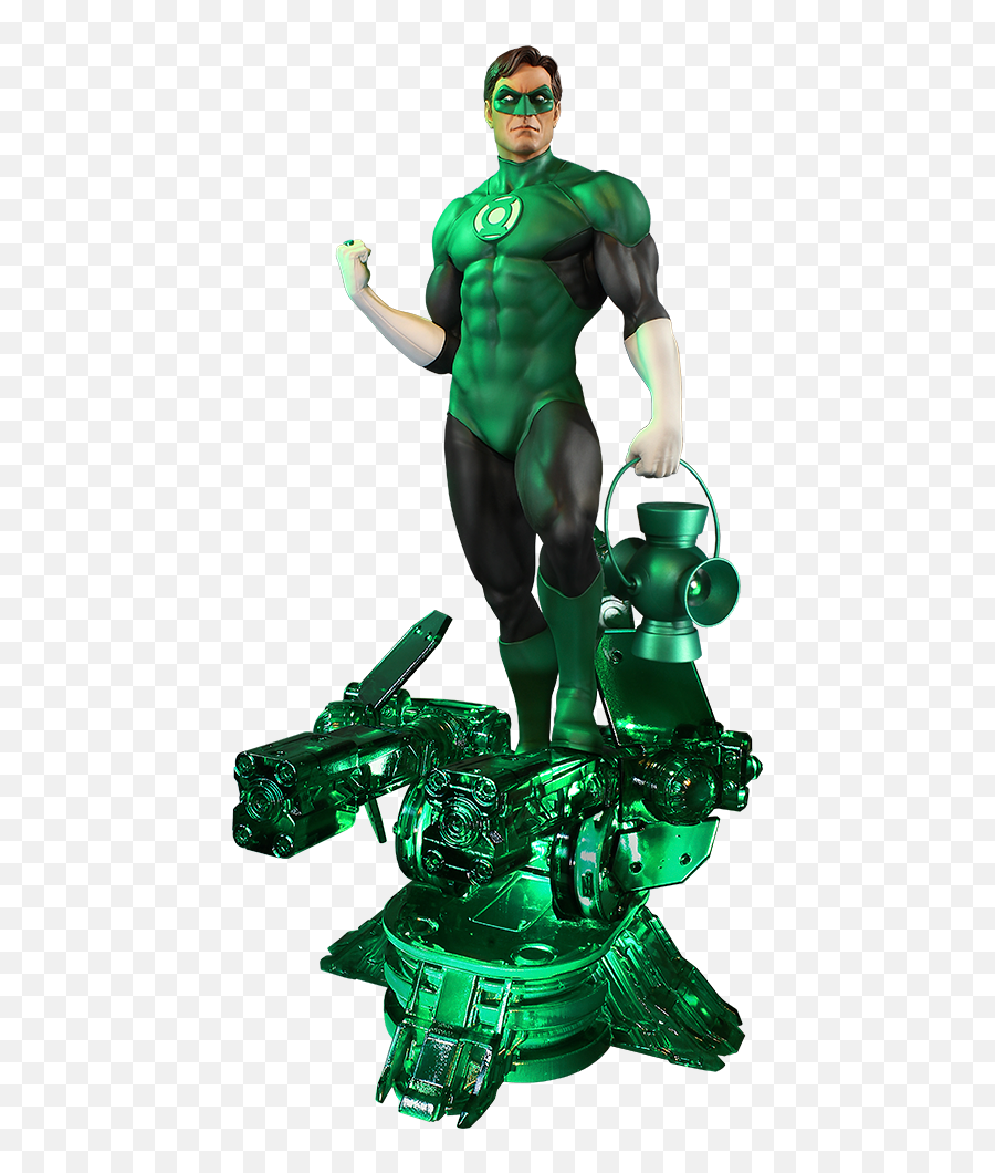 Dc Comics Green Lantern Maquette - Green Lantern Statue Emoji,Green Lantern Png