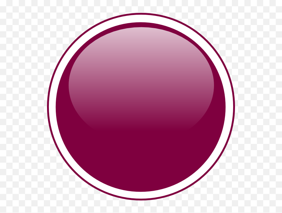 Glossy Purple Circle Button Clip Art At - De Young Museum Emoji,Purple Circle Png