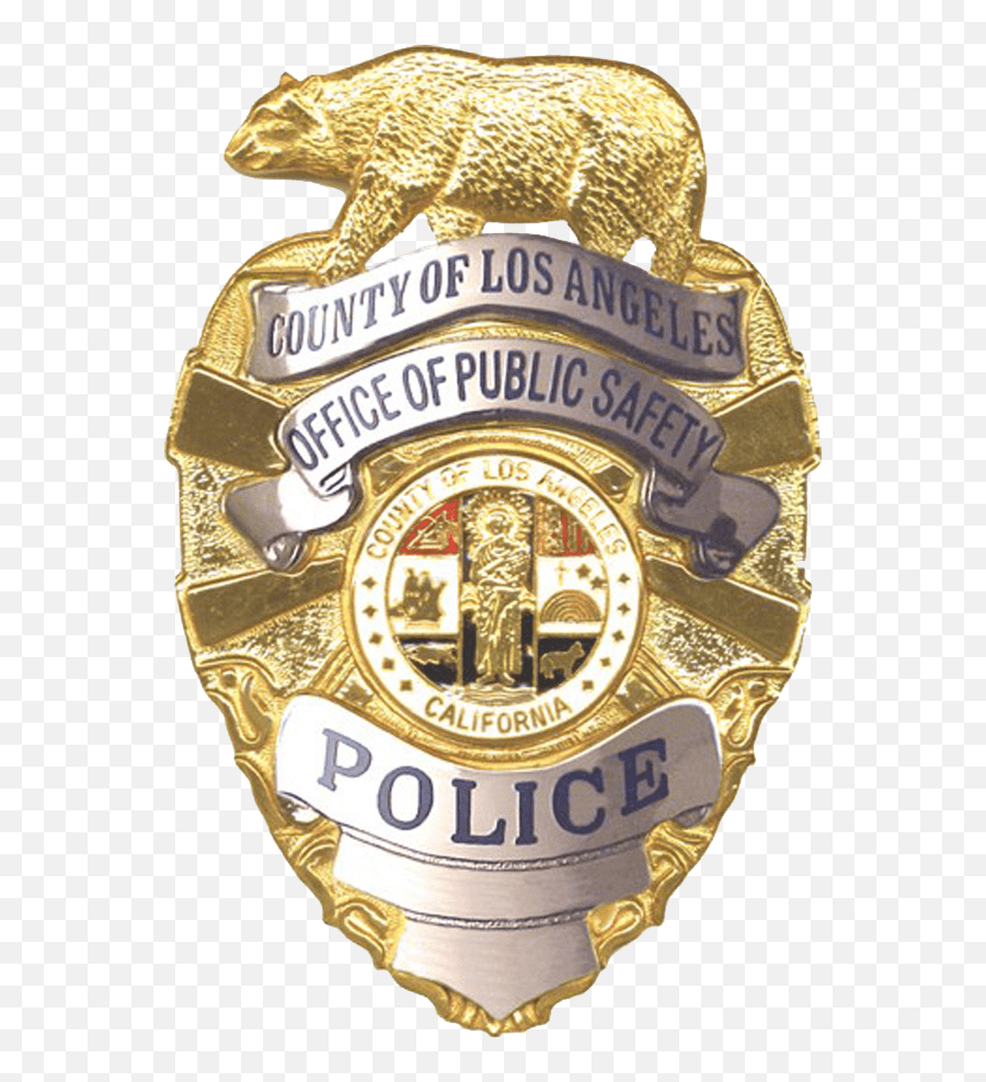 Los Angeles Police Badge Transparent - Police Badge Transparent Background Emoji,Police Badge Clipart
