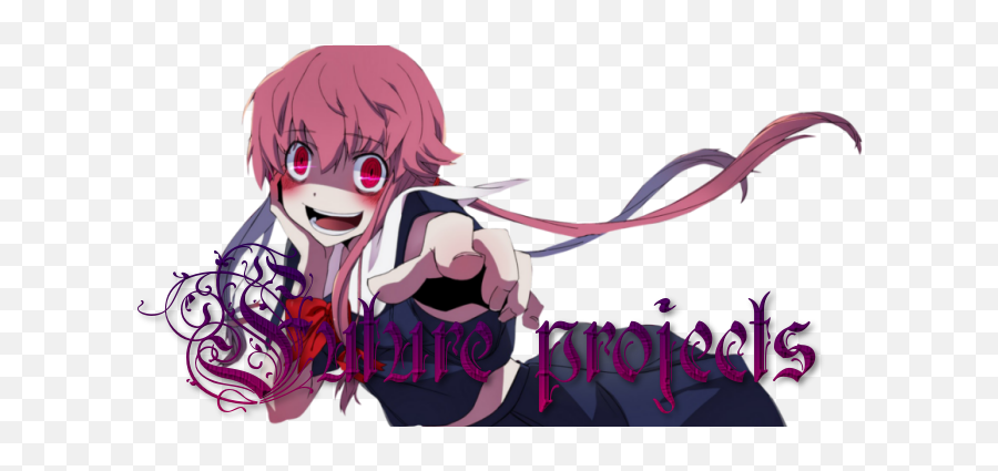 Download Background - Future Diary Transparent Emoji,Thanks For Watching Png