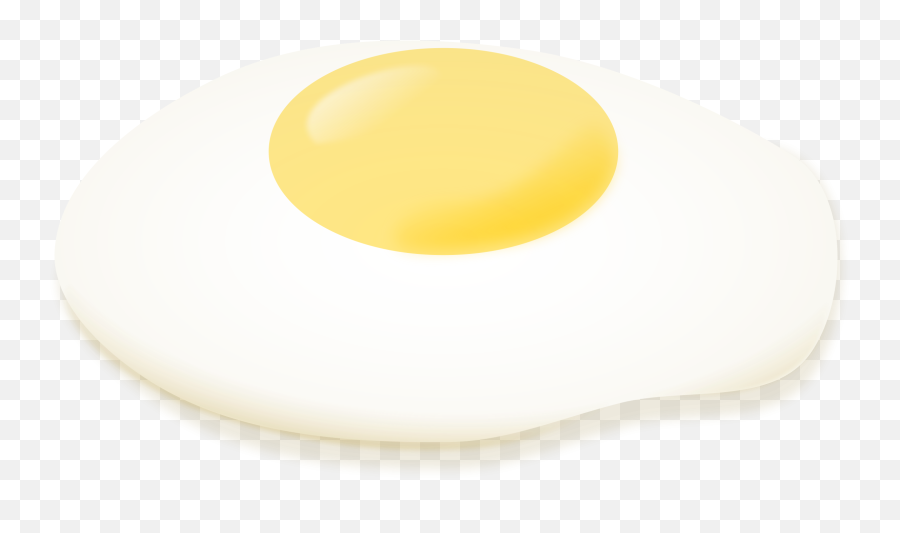 Fried Egg Clipart - Vector Transparent Egg Png Emoji,Egg Clipart
