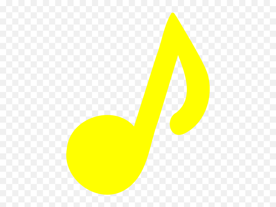 Music Notes Clipart Yellow Transparent Emoji,Music Notes Clipart