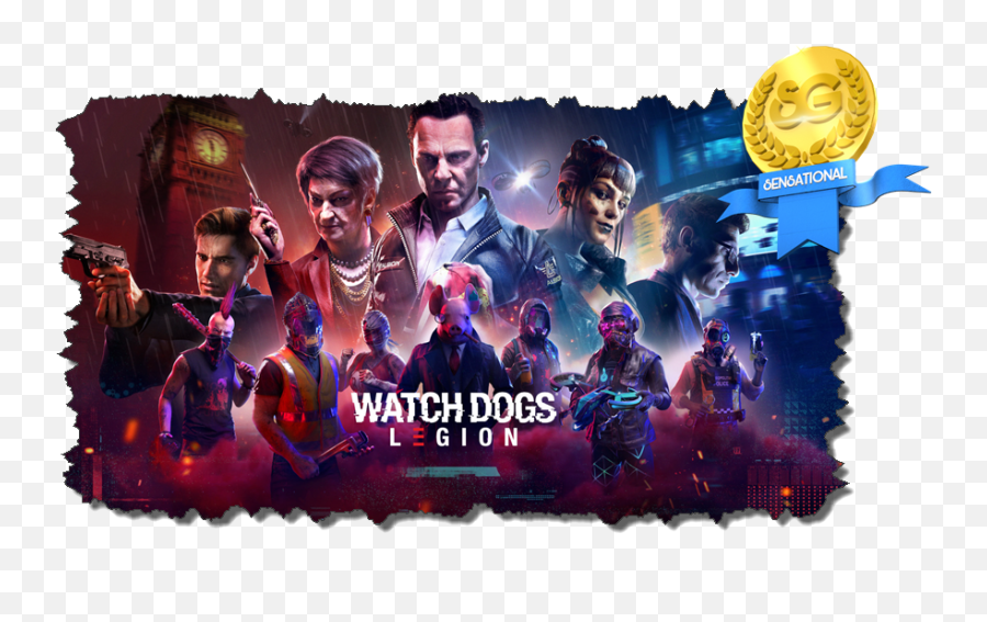 Review Watch Dogs Legion Where There Is Power There Is Emoji,Watch Dogs Logo Transparent