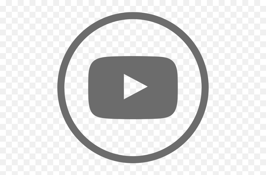 Circle Transparent Circle Youtube Logo Png - Foto Kolekcija Emoji,Youtube Logo Circle