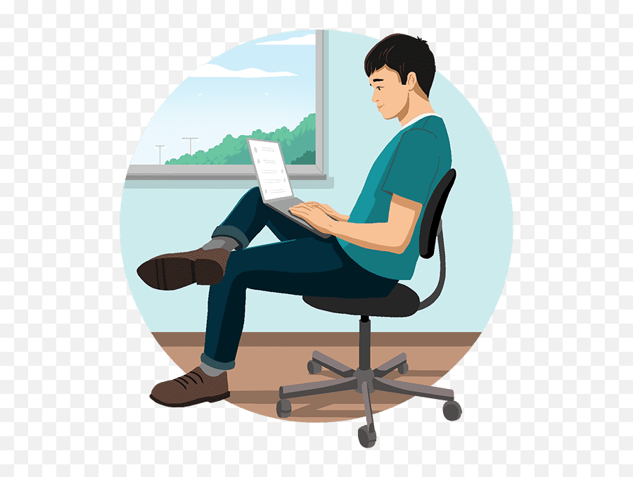 Startup Equity Administration Shareworks By Morgan Stanley Emoji,Person Sitting Back Png