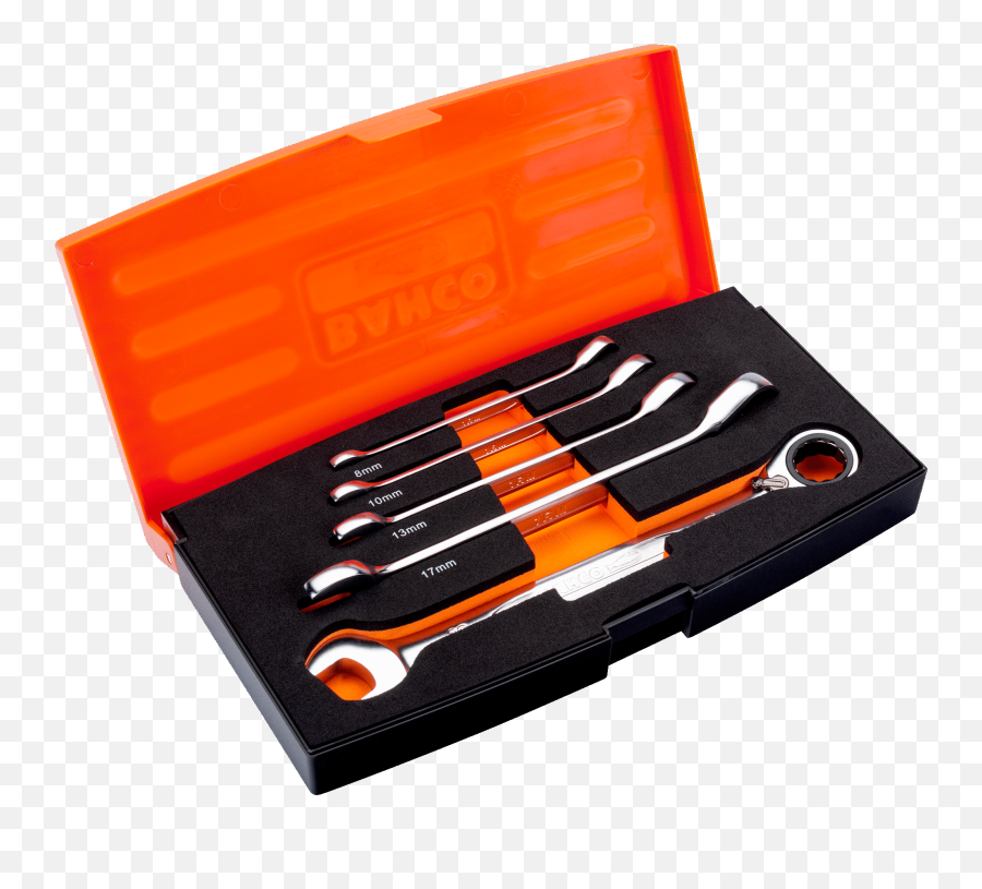 Metric Combination Ratcheting Wrench Set - 5 Pcsplastic Box Emoji,Transparent Plastic Box