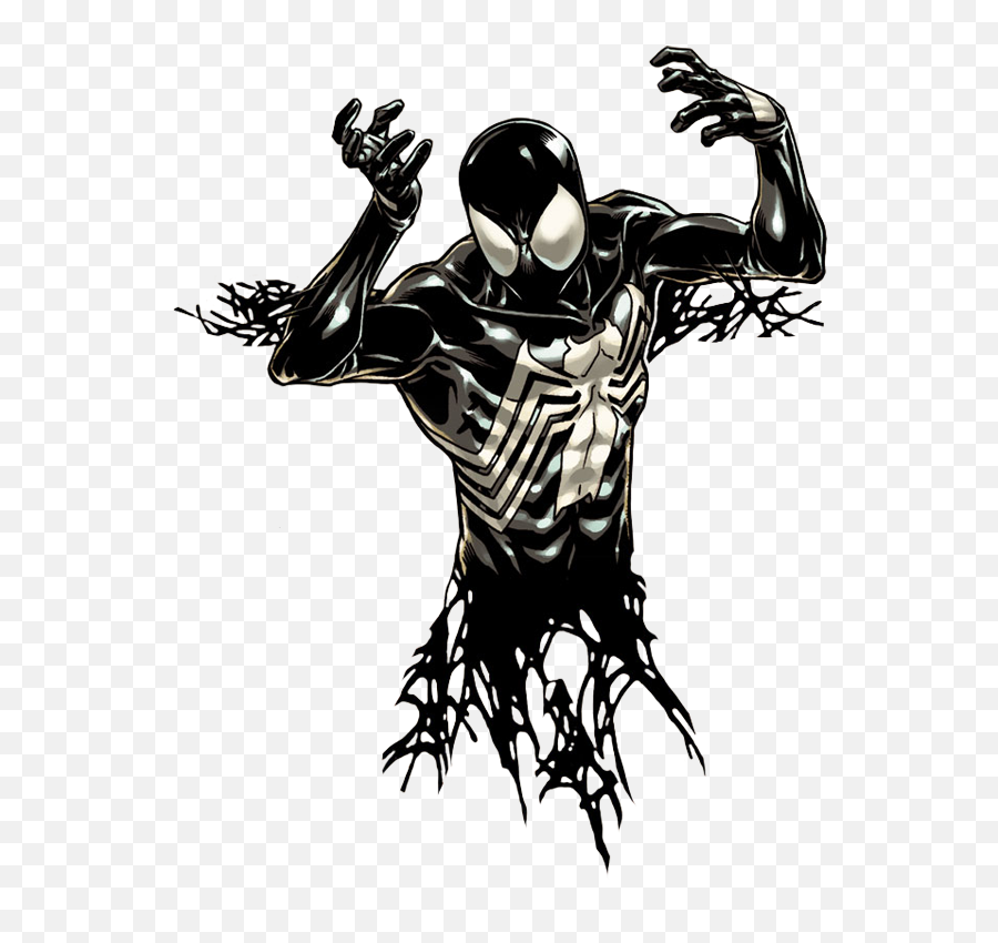 Vitruvian Man Spider - Spiderman Venom Png Emoji,Venom Png