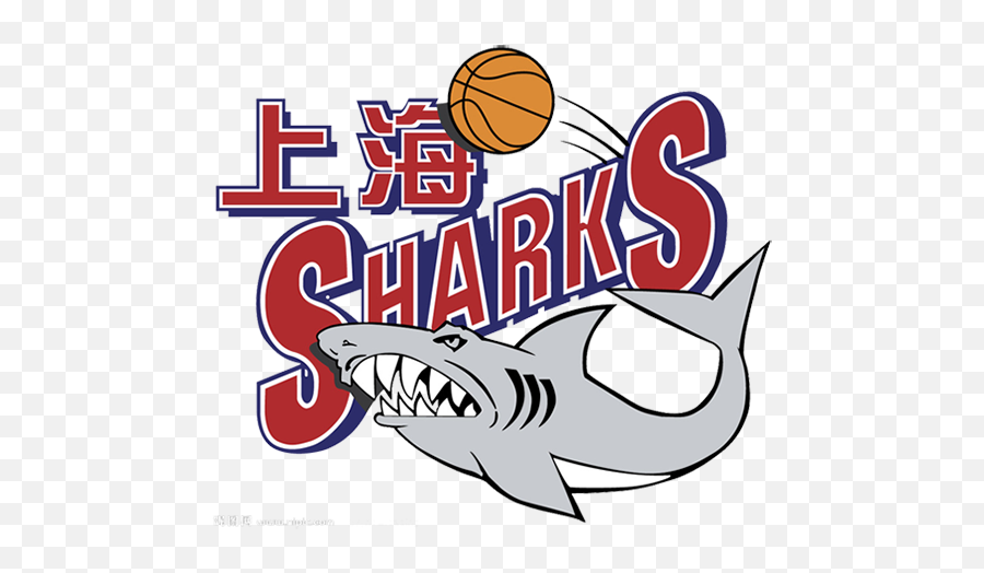 Shanghai Sharks - Thesportsdbcom Shanghai Sharks Logo Png Emoji,Sharks Logo