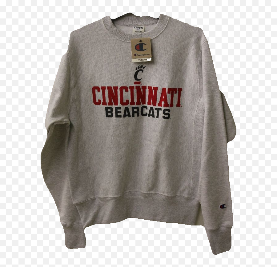 Download Champion University Of Cincinnati Bearcats Gray Emoji,University Of Cincinnati Logo