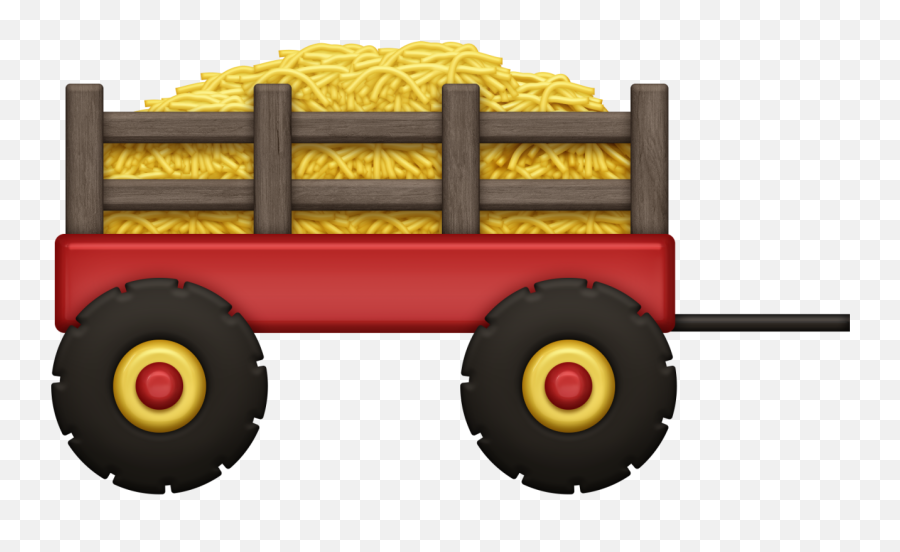 Hay Clipart Farmyard Picture - Farm Wagon Clipart Emoji,Hay Clipart