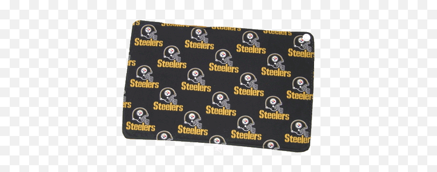 History Of All Logos All Pittsburgh Steelers Logos - Steelers Fabric Cotton Emoji,Steeler Logo