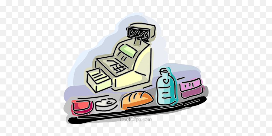 Items At The Grocery Store Royalty Free Vector Clip Art - Messy Emoji,Grocery Clipart