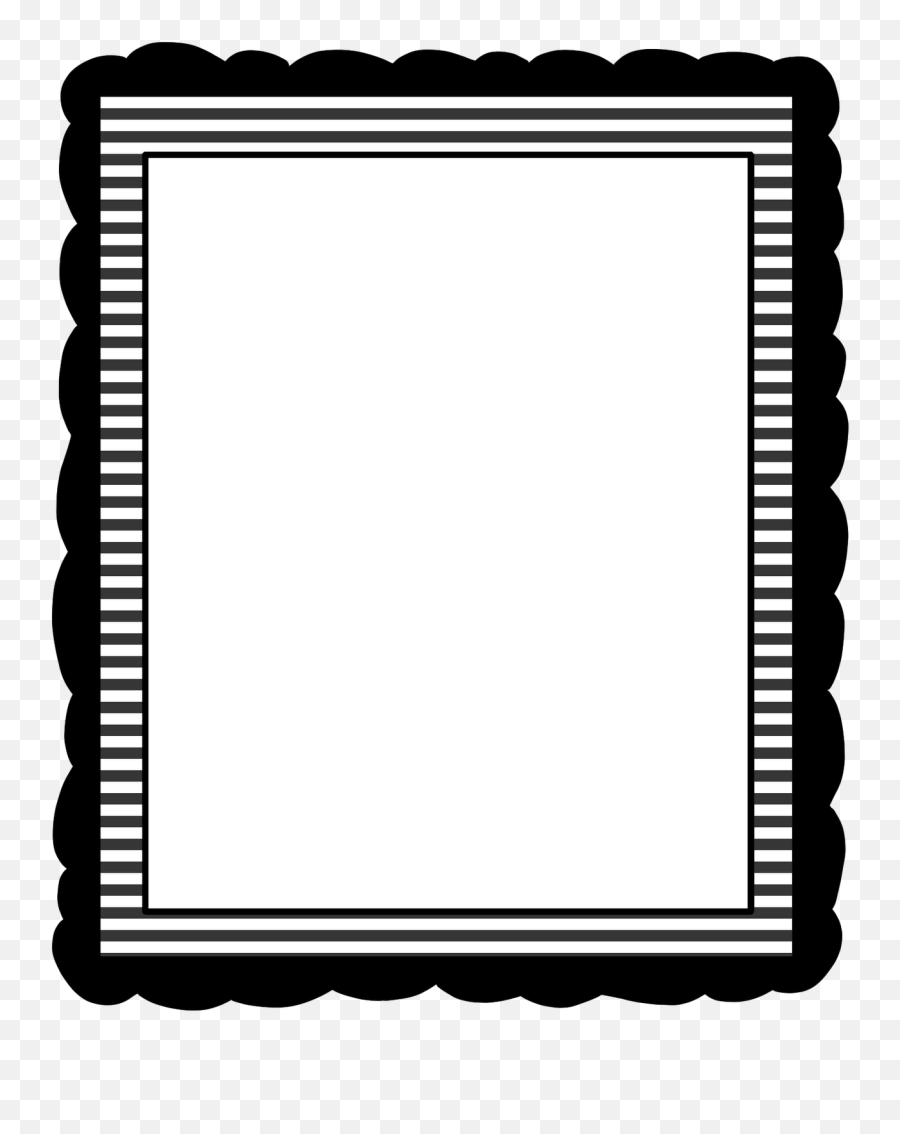 Free Page Border Black And White Download Free Page Border - Book Sign In And Out Sheet Emoji,Simple Border Clipart