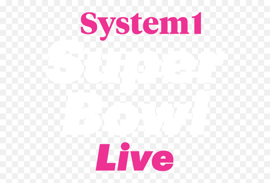 Super Bowl Live - System1 Group Language Emoji,Super Bowl Logo