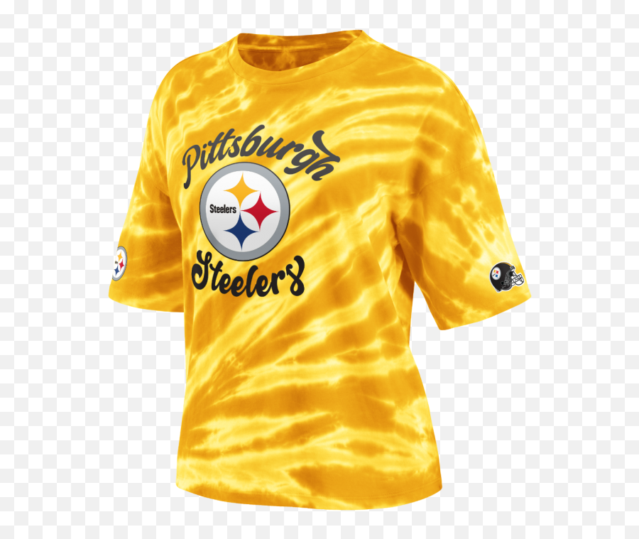 Pittsburgh Steelers Womenu0027s Plus Tie Dye Skimmer Short Emoji,Steeler Logo Pic