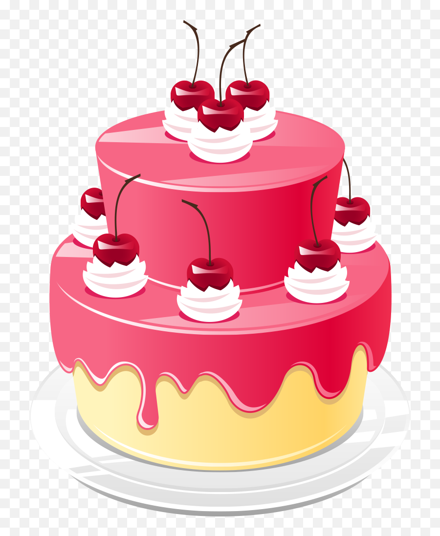 Birthday Cake Free Png Transparent - Cake Clipart Png Emoji,Cake Clipart