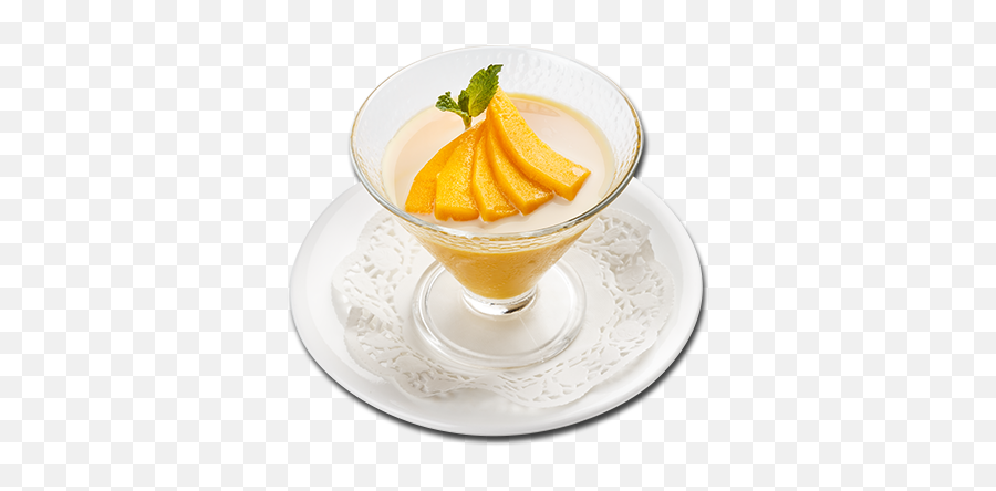 Download Mango Pudding - Mango Pudding Png Image Emoji,Pudding Png