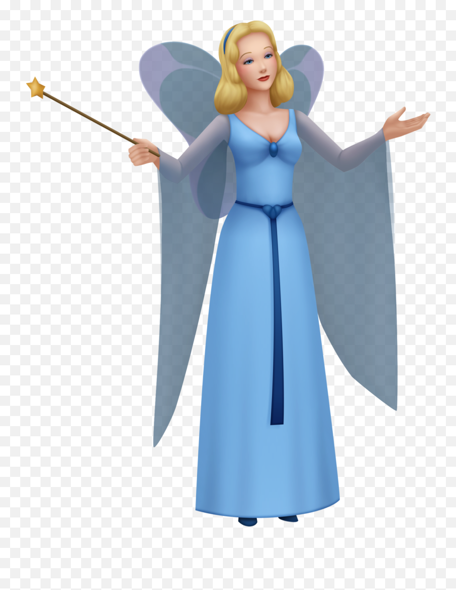 Blue Fairy - Kingdom Hearts Wiki The Kingdom Hearts Emoji,Fairy Wand Clipart