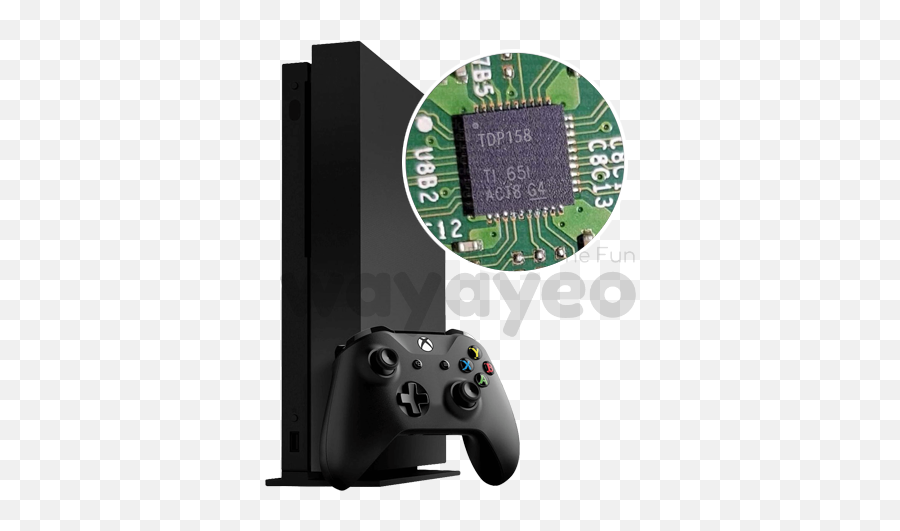 Xbox One Xs Hdmi Video Retimer Ic Chip Replacement Service Emoji,Xbox One X Logo