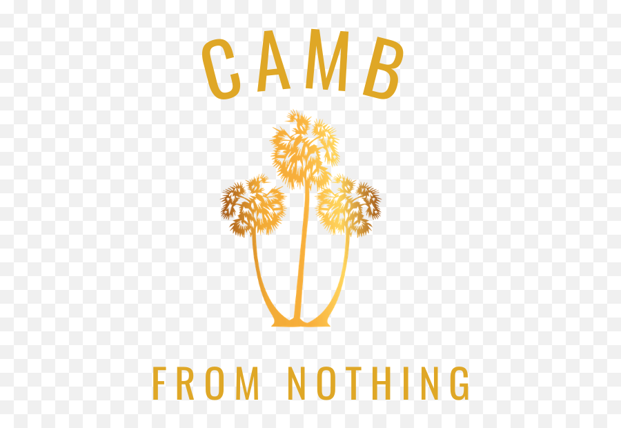 The Deeper Meaning Behind The Camb From Nothing Logo Emoji,Two Palm Trees Logo