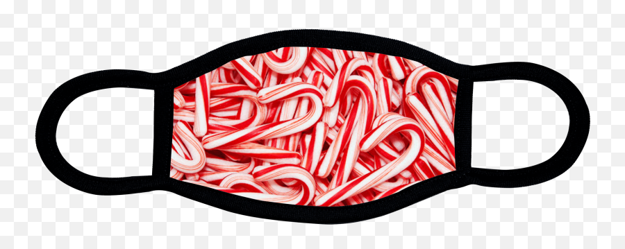 Face Mask - Candy Cane Design Pile Of Candy Canes Emoji,Candy Cane Png