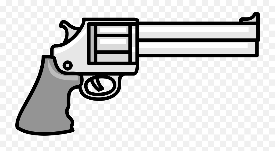 Download Clip Royalty Free Firearm Rifle Weapon Free - Revolver Clipart Emoji,Free Commercial Use Clipart