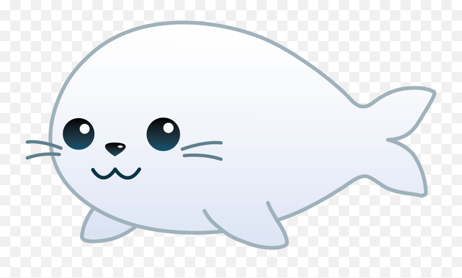Seal Clipart Happy Seal Happy - Cute Jellyfish Clipart Emoji,Seal Clipart