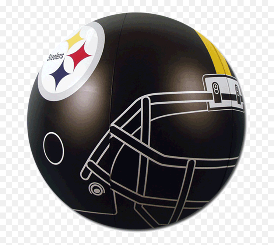 Download Steelers Logo Png Beach Balls From Small To Giants - Pittsburgh Steelers Emoji,Steelers Logo Png