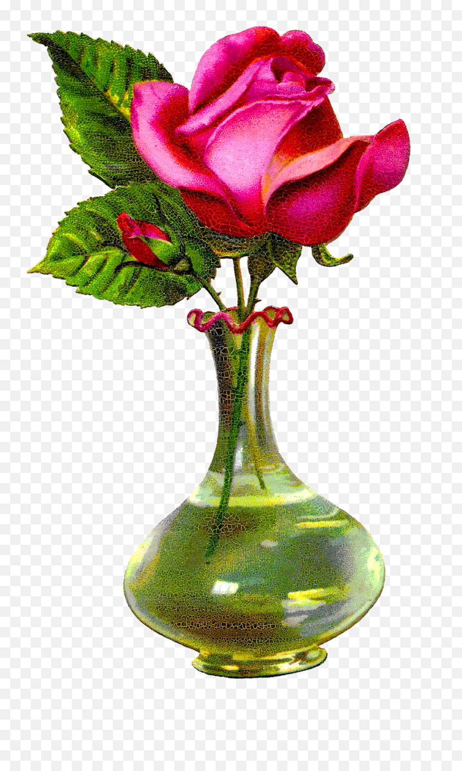 Vase Clipart 2 Flower - Flower Vase Transparent Clipart Emoji,Vase Clipart
