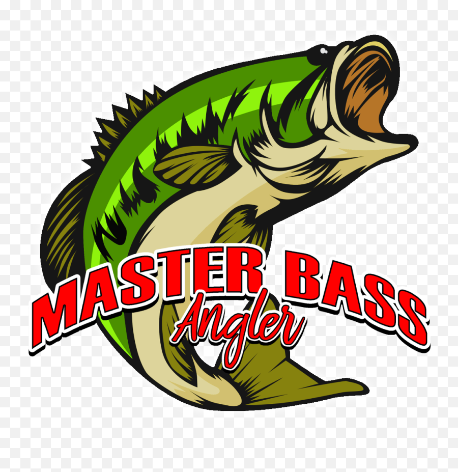 Logo - Bass Fishinggame Clipart Full Size Clipart 354270 Master Bass Angler Free Fishing Game Emoji,Bass Clipart