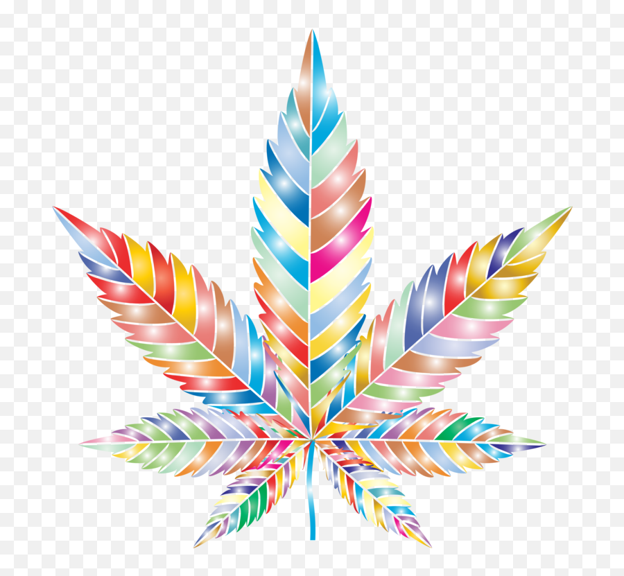 Art Paper Line Leaf Png Clipart - Weed Lead Png Psychedelic Emoji,Marijuana Clipart