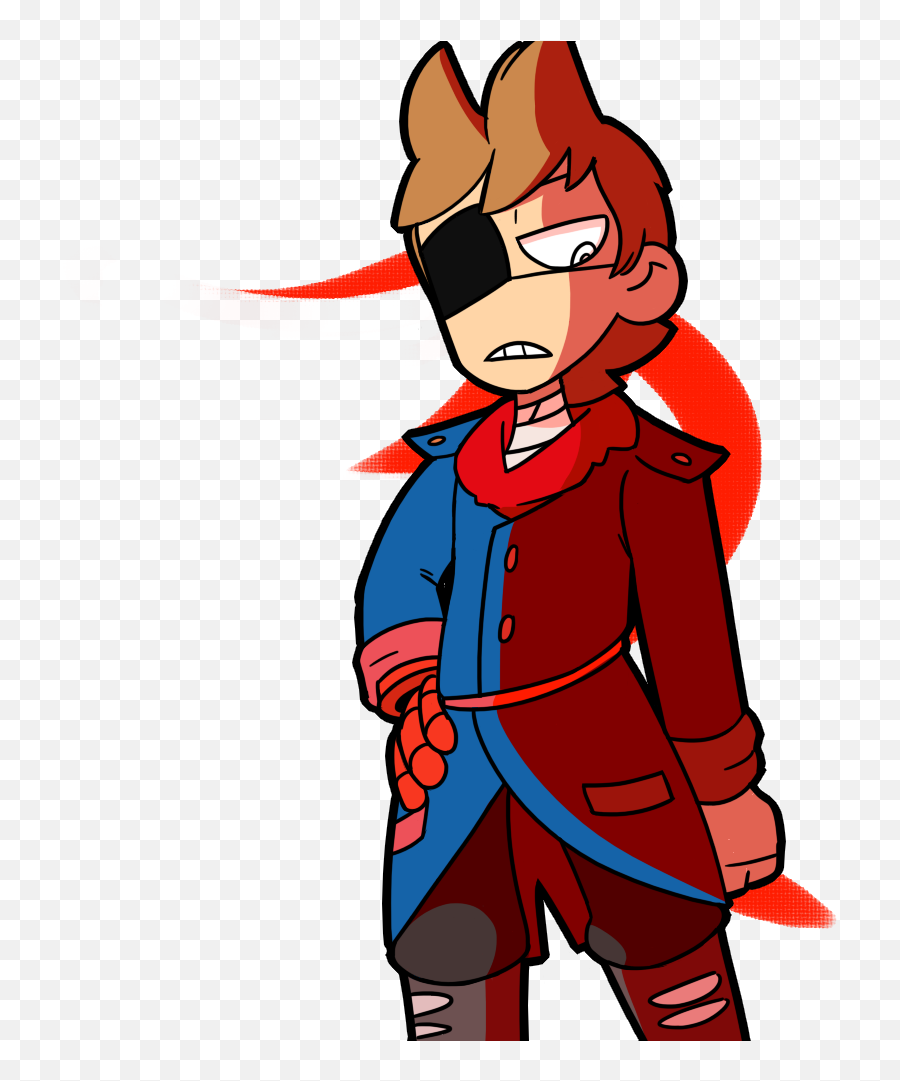 Red Leader By - Red Leader Eddsworld Clothes Transparent Fictional Character Emoji,Leader Clipart