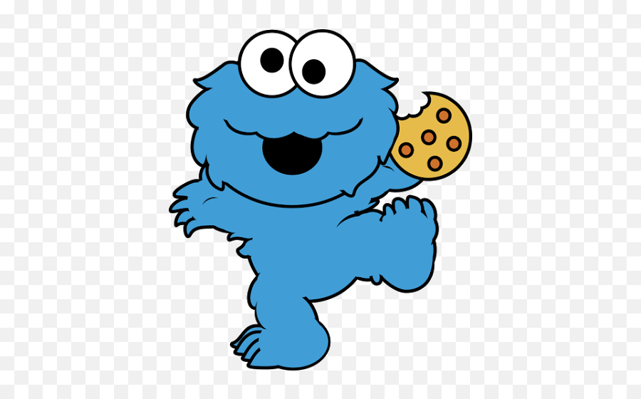 Baby Cookie Monster Transparent Png - Baby Cookie Monster Png Emoji,Cookie Monster Png