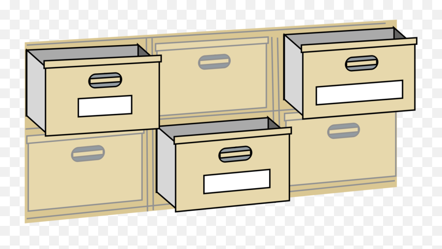 Furniture File Cabinet Drawers Clip Art - Filing Cabinet Clipart Emoji,Furniture Clipart
