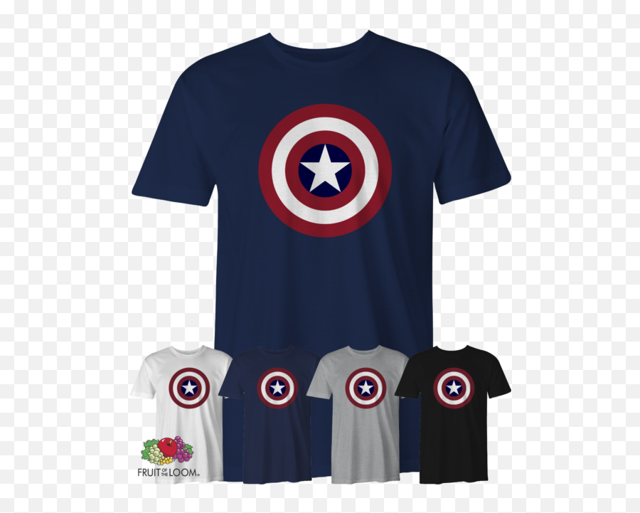 Clothes Shoes U0026 Accessories Captain America Mens Adults T - T Shirt Under Armour Marvel Emoji,Old Fruit Of The Loom Logo
