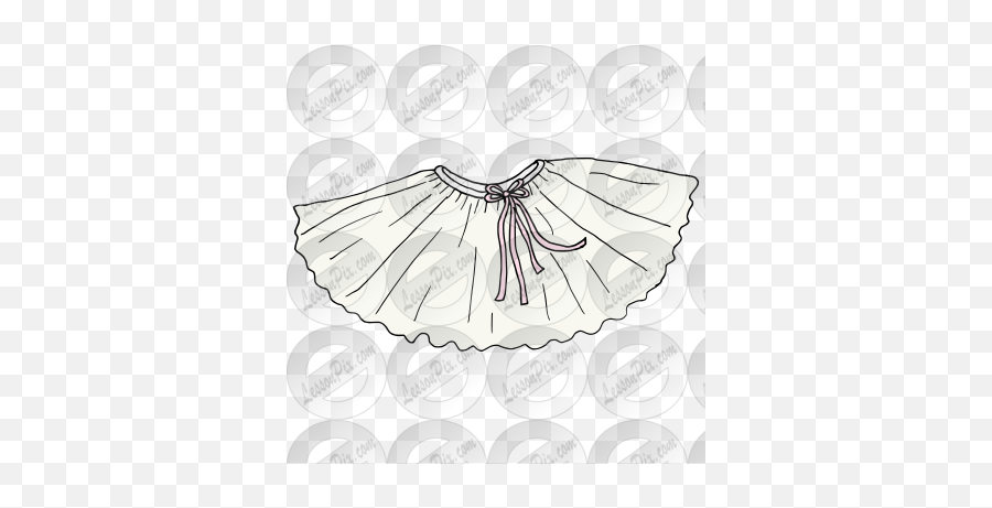 Tutu Picture For Classroom Therapy - Butterfly Emoji,Tutu Clipart