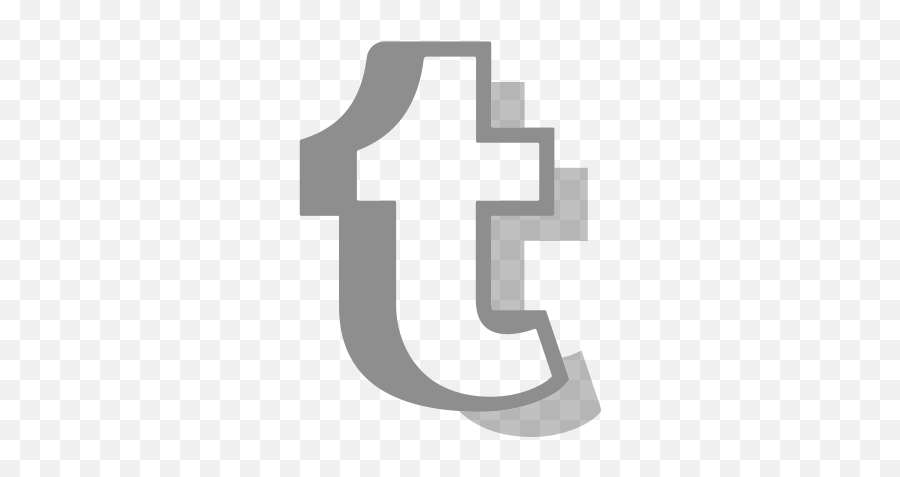 Social Tumblr Tumblr Logo Tumblr - Vertical Emoji,Tumblr Logo