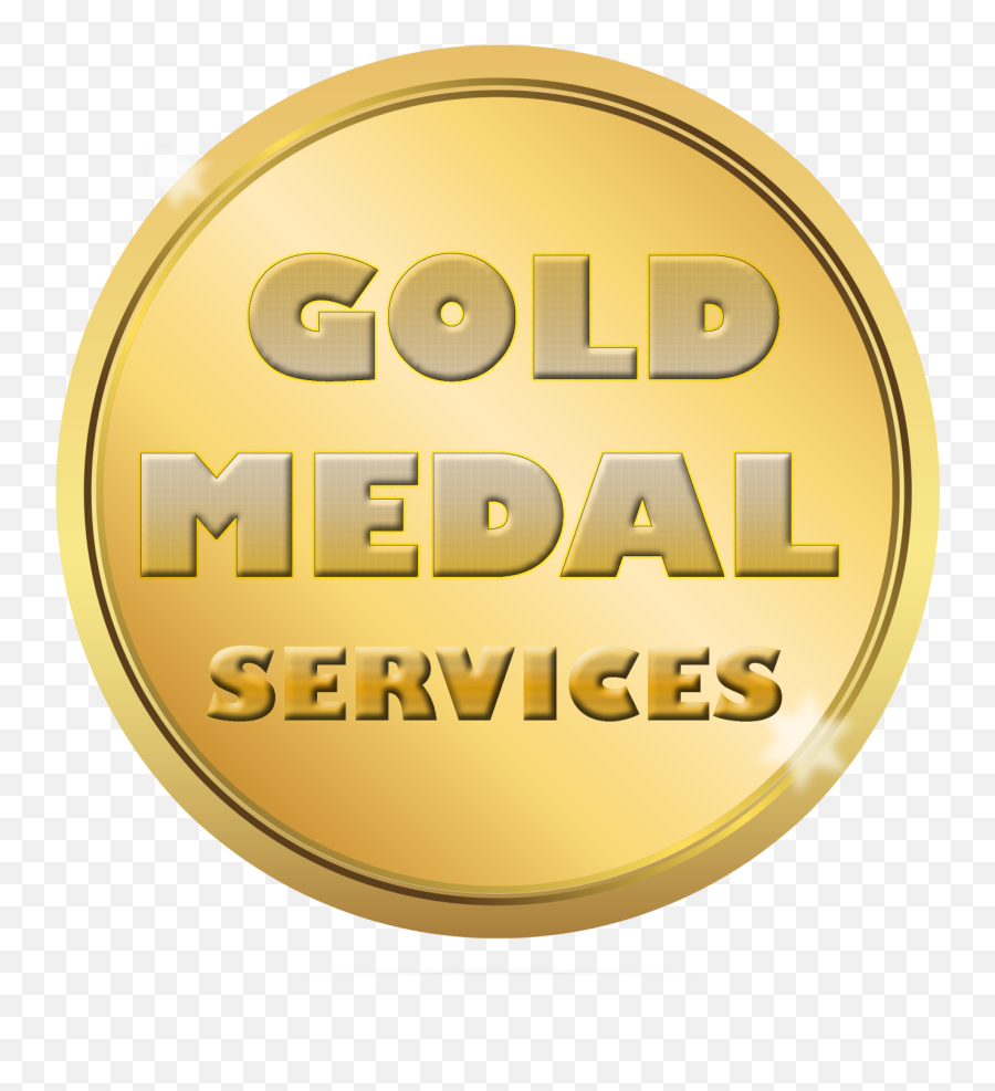 Golden Medal Png - Solid Emoji,Playful Logo