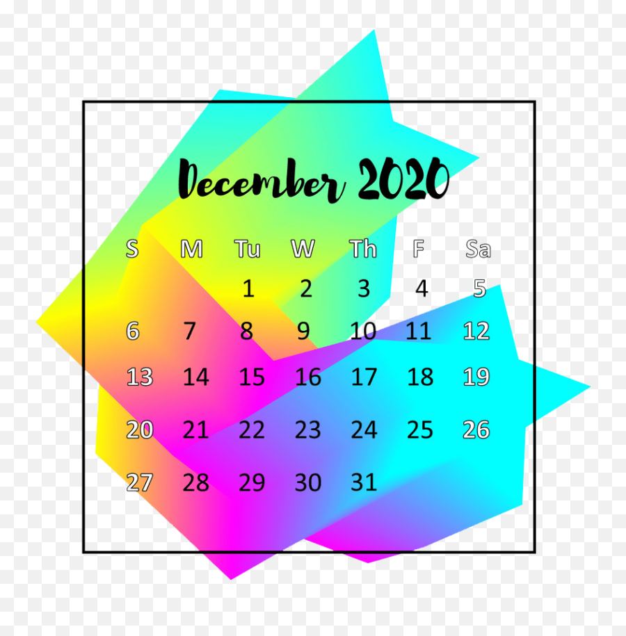December 2020 Design Transparent - Clipart World Dot Emoji,December Clipart