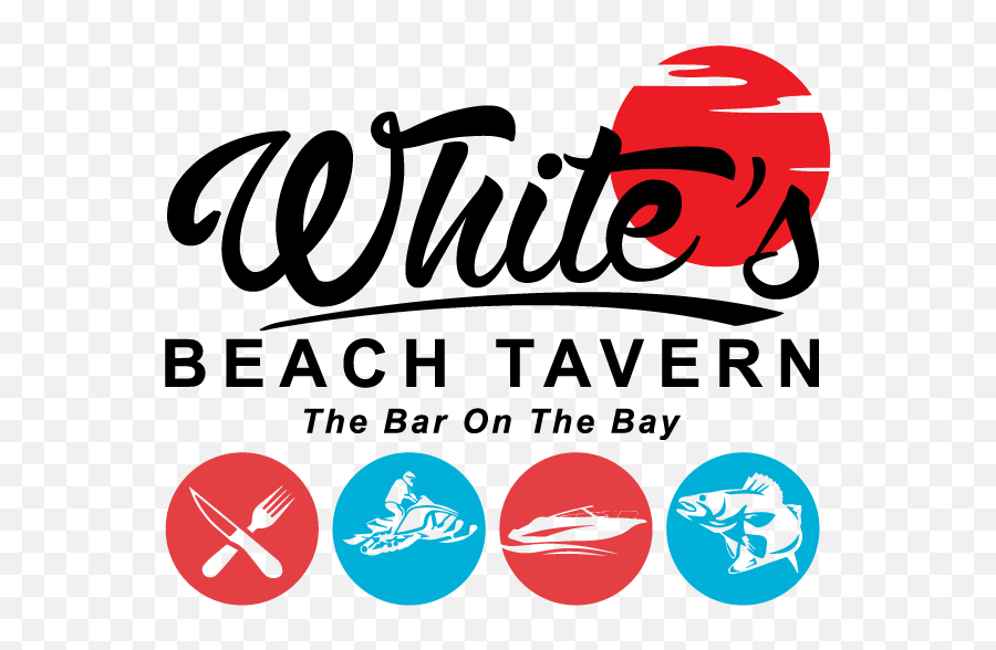 Whites Beach Tavern - Language Emoji,Whites Logo