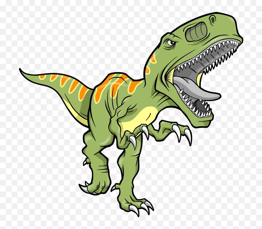 Download He May Not Be So Cutebut He Is A Dinosaur - T Rex Transparent Background T Rex Clip Art Emoji,Free Dinosaur Clipart