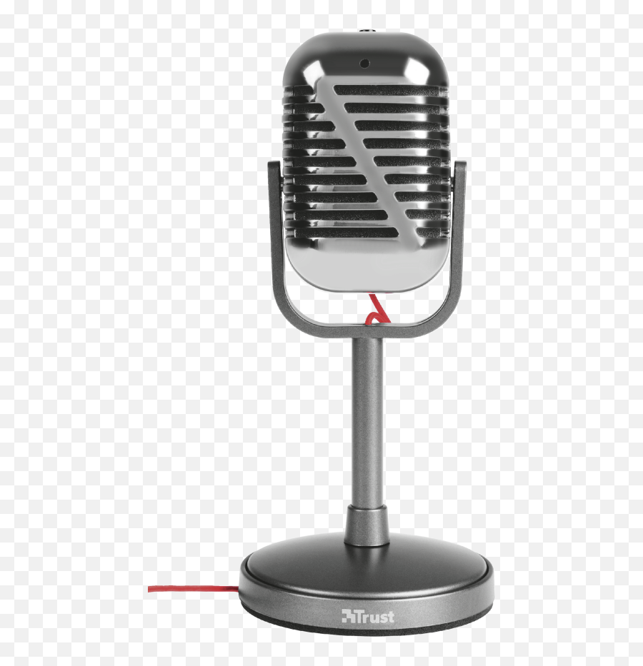 Mic - Microfone Trust Elvii Vintage Emoji,Vintage Microphone Png