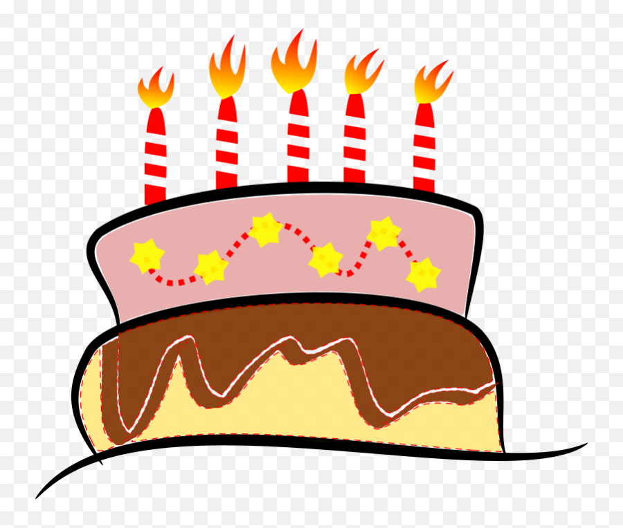 Free Birthday Cake Clipart - Birthday Cake Animation Png Emoji,Cake Clipart