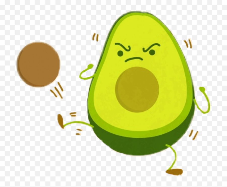 Avocado Avocados Sticker By I Love Marvel And Tvd Emoji,Avacado Clipart