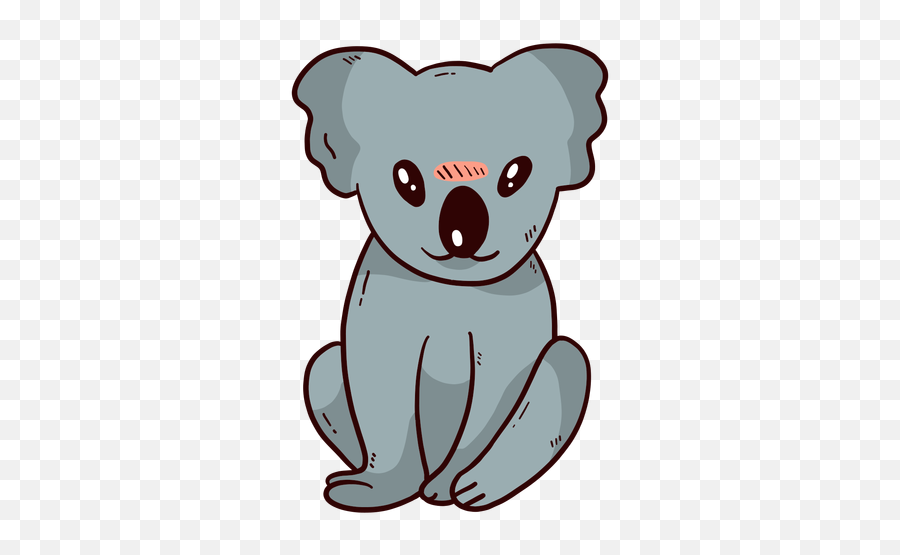 Cute Koala Leg Ear Nose Flat Transparent Png U0026 Svg Vector Emoji,Nose Transparent Background