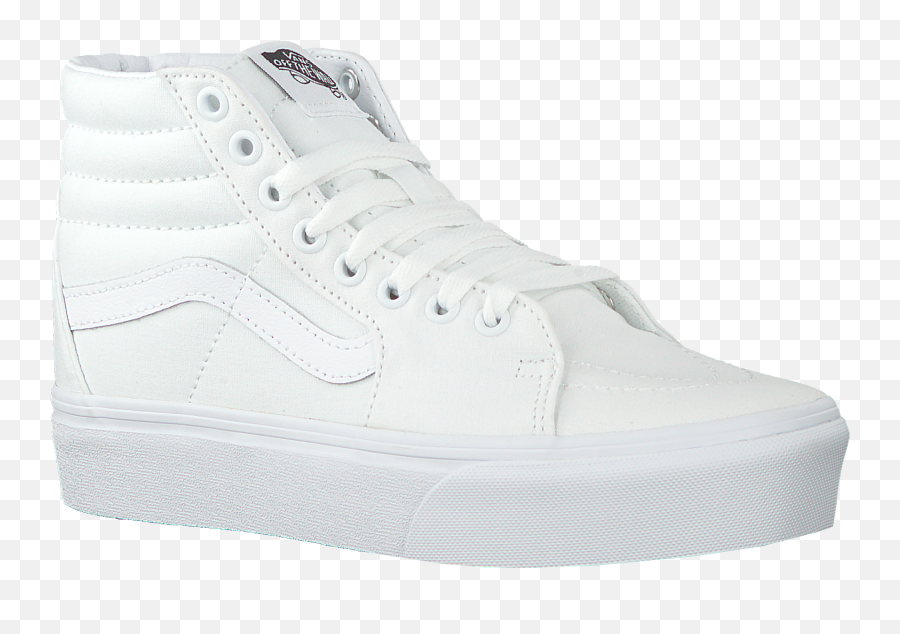 White Vans High Sneakers Ua Sk8 - Hi Platform 20 Omoda Emoji,White Vans Png