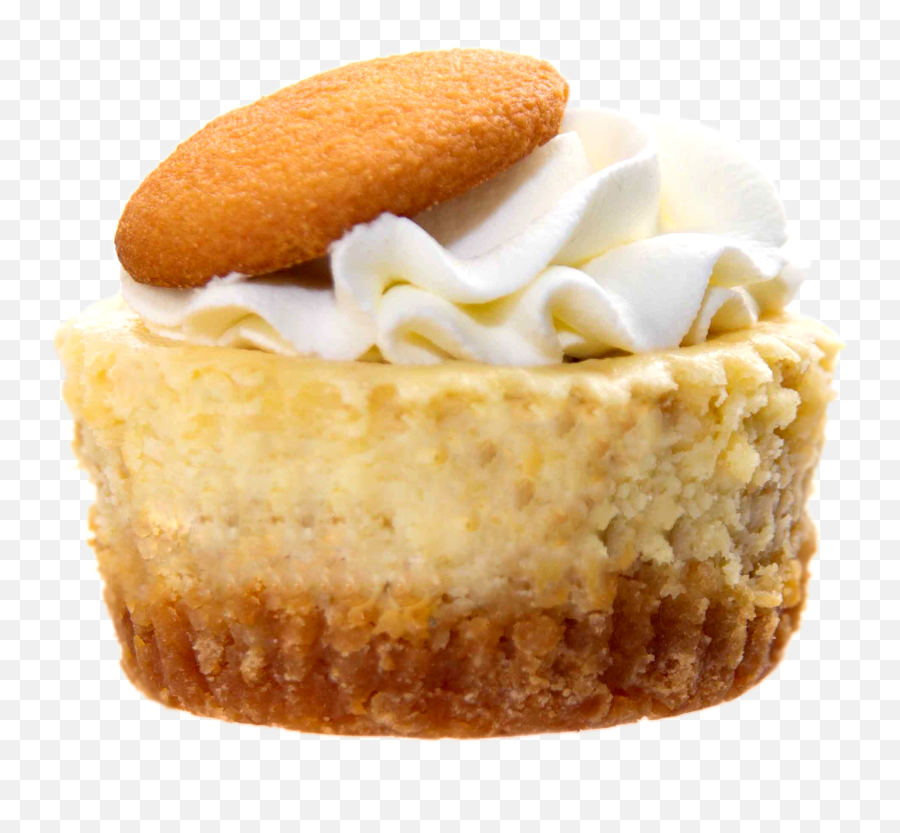 Download Hd Banana Pudding Cheesecake - Graham Cracker Crust Emoji,Pudding Png