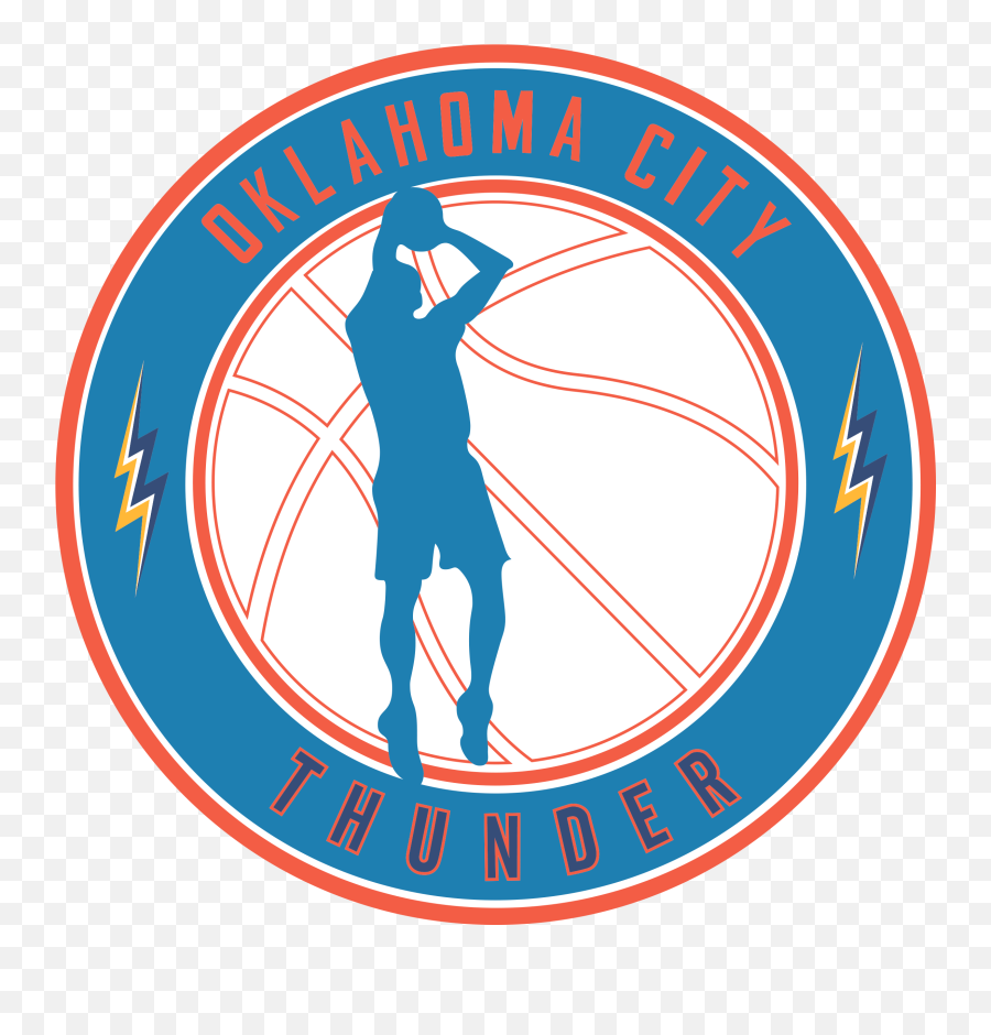 Nba Logo Oklahoma City Thunder Oklahoma City Thunder Svg Emoji,Cities Clipart