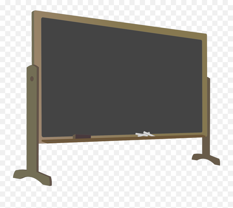 Clipart School Chalkboard Clipart - Clip Art Black And White Black Board Emoji,Chalkboard Clipart